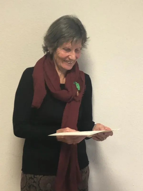 Remise de la Médaille pénitentiaire à Marie-Thérèse Duranton, du Puy-en-Velay
