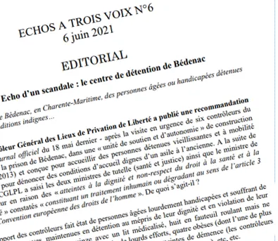 ECHOS A 3 VOIX